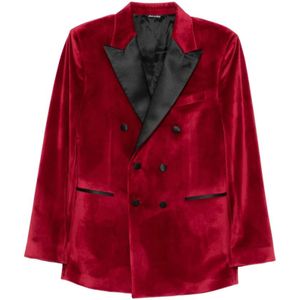 Reveres 1949, Heren, Jassen, Rood, Maat: S