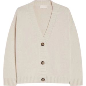 Iblues, Dames, Truien, Beige, Maat: XL Wol,