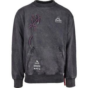 Mauna Kea, Heren, Sweatshirts & Hoodies, Grijs, Maat: M Katoen,