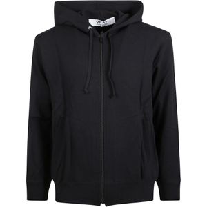 Comme des Garçons Play, Heren, Sweatshirts & Hoodies, Zwart, Maat: S