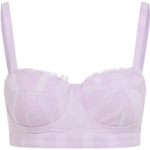 Pucci, Dames, Tops, Roze, Maat: 2XS Katoen,