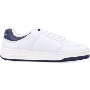 Saint Laurent, Heren, Schoenen, Wit, Maat: 39 EU Leer,