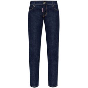 Dsquared2, Dames, Jeans, Blauw, Maat: 4XS Denim,