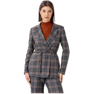 Kocca, Dames, Jassen, Veelkleurig, Maat: L Leer,