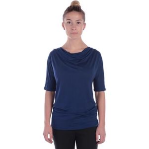 Max Mara, Dames, Tops, Blauw, Maat: XL Viscose,