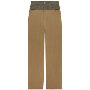 Givenchy, Heren, Broeken, Bruin, Maat: W27 Denim,