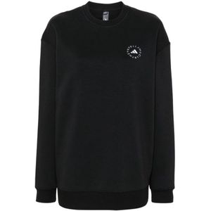 Adidas by Stella McCartney, Dames, Sweatshirts & Hoodies, Zwart, Maat: S Katoen,