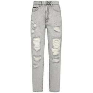 Philipp Plein, Dames, Jeans, Blauw, Maat: W27 Denim,