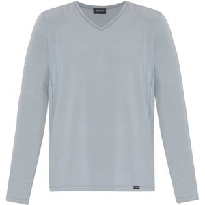 Hanro, Heren, Tops, Grijs, Maat: M Katoen,