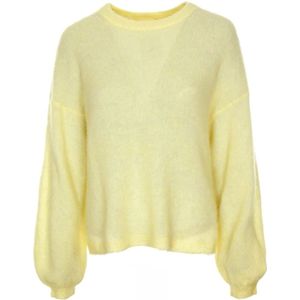American Vintage, Dames, Truien, Geel, Maat: L