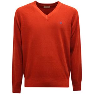 Brooksfield, Heren, Truien, Oranje, Maat: M Wol,