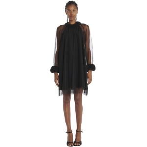 Viktor & Rolf, Dames, Jurken, Zwart, Maat: M