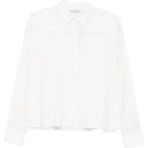 PT Torino, Dames, Blouses & Shirts, Wit, Maat: XS