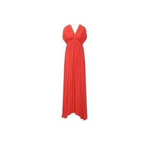 Lanvin Maxi Jurk , Red , Dames , Maat: XS