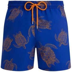 Vilebrequin, Heren, Badkleding, Blauw, Maat: S Polyamide,