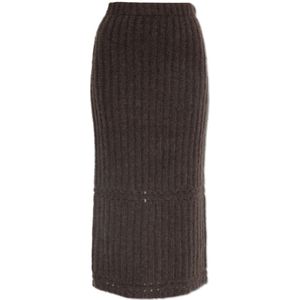 By Malene Birger, Dames, Rokken, Bruin, Maat: L Mohair,