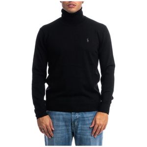 Polo Ralph Lauren - Long Sleeve - Coltrui - Zwart - 100% Wol