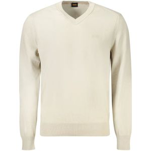 Hugo, Heren, Truien, Beige, Maat: S Wol,