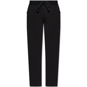 Dolce & Gabbana, Heren, Broeken, Zwart, Maat: M Katoen,