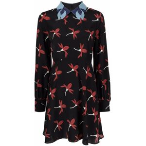 Valentino, Dames, Jurken, Veelkleurig, Maat: XS Zijde,