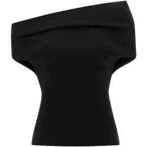 Armarium, Dames, Tops, Zwart, Maat: L