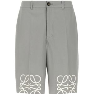 Loewe, Heren, Korte broeken, Grijs, Maat: L Katoen,