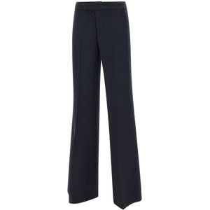 Seafarer, Dames, Broeken, Blauw, Maat: M Wol,