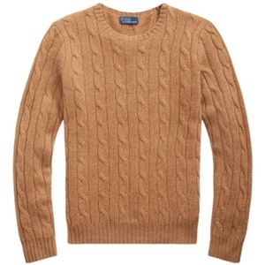 Polo Ralph Lauren, Dames, Truien, Bruin, Maat: XS Kasjmier,