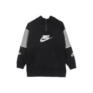 Nike Hoge Kraag Sportstrui , Black , Heren , Maat: L