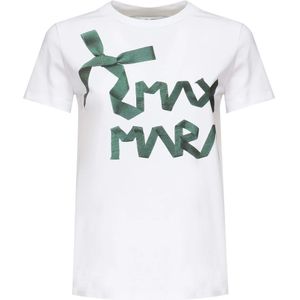 Max Mara, Dames, Tops, Wit, Maat: M Katoen,