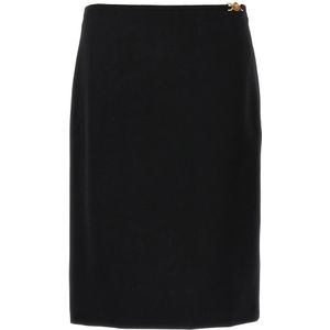 Versace, Dames, Rokken, Zwart, Maat: XS Wol,