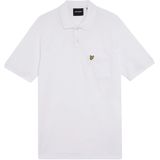 Lyle & Scott - Linnenmix Polo Shirt - Wit