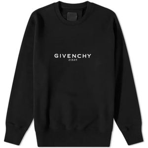 Givenchy, Heren, Sweatshirts & Hoodies, Zwart, Maat: L Katoen,