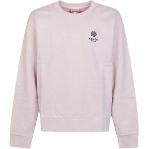 Kenzo, Heren, Sweatshirts & Hoodies, Roze, Maat: S