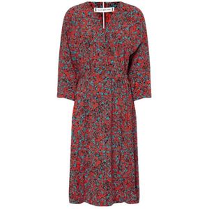 Tommy Hilfiger, Dames, Jurken, Veelkleurig, Maat: XL Viscose,