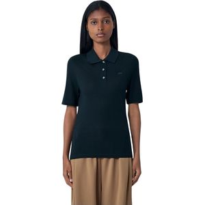 Lacoste, Dames, Tops, Blauw, Maat: M Zijde,