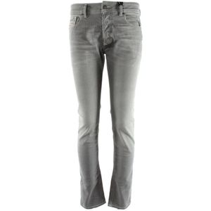 Diesel, Heren, Jeans, Grijs, Maat: W34 L32 Katoen,