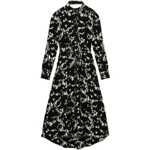 Proenza Schouler, Dames, Jurken, Veelkleurig, Maat: M Viscose,