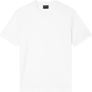 Emporio Armani, Heren, Tops, Wit, Maat: L