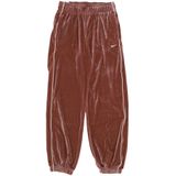Nike, Dames, Broeken, Bruin, Maat: M Poliester,