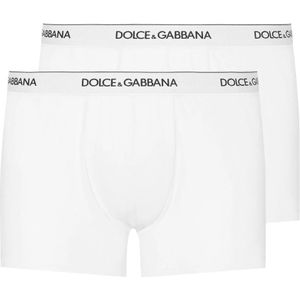 Dolce & Gabbana, Heren, Ondergoed, Wit, Maat: M Katoen,