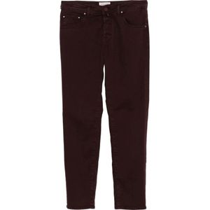 Jacob Cohën, Heren, Jeans, Rood, Maat: W36