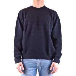 Emporio Armani, Heren, Truien, Blauw, Maat: S Katoen,