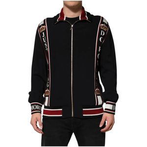 Dolce & Gabbana, Heren, Sweatshirts & Hoodies, Veelkleurig, Maat: 2XL