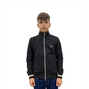 Sun68, Heren, Sweatshirts & Hoodies, Zwart, Maat: S Katoen,