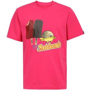 Icecream, Heren, Tops, Roze, Maat: L Katoen,