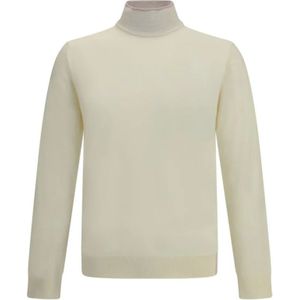 Cruna, Heren, Truien, Beige, Maat: M Wol,