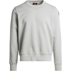 Parajumpers, Heren, Sweatshirts & Hoodies, Grijs, Maat: XL Katoen,