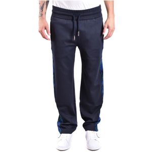 Missoni, Heren, Broeken, Blauw, Maat: M Zijde,