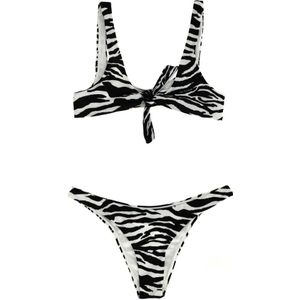 The Attico, Dames, Badkleding, Veelkleurig, Maat: XS Polyamide,